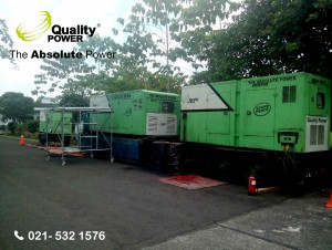 AC & Genset supported by Quality Power E-Class Product Training at PT Mercedes Benz, Tangerang, 20-23 March 2017.