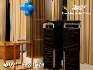 Rental AC & Cooling Fan supported by Quality Power Family Gathering at The Dharmawangsa Jakarta, 17 August 2017.