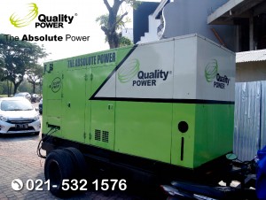 Rental AC, Genset & Cooling Fan supported by Quality Power Thanksgiving at Diamond Golf PIK Jakarta, 02 September 2017.