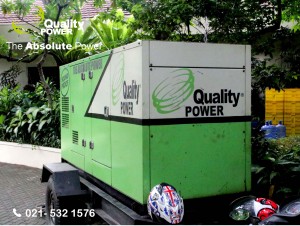 Rental AC, Genset & Sound System supported by Quality Power The Wedding of Aini & Olivier at Kemang Selatan Road Jakarta, 8 April 2017.
