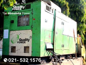 Rental AC & Genset supported by Quality Power Reception Party at pertukangan Road Jakarta, 01 May 2018