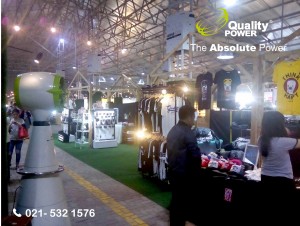 Rental AC, Jet Fan & Misting Fan supported by Quality Power Hype Tropical Forest at PIK Jakarta, 5 May 2017.