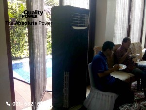 Rental AC supported by Quality Power Home Party & Reception at Duren Sawit Jakarta, 05 February 2017.