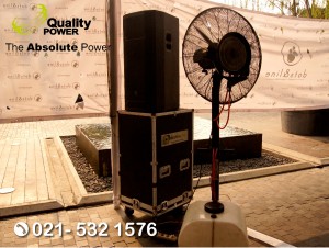 Rental Sound System supported by Quality Power Bazaar at Avenue Mal, PIK Jakarta, 17 August 2017.