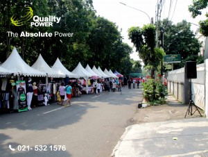 Rental Sound System supported by Quality Power Bazaar at Manggarai Jakarta, 17 June 2017.