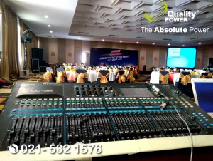 Rental Sound System supported by Quality Power Federal Oil Mechanic Contest 2017 at Lamont Hotel Gading Serpong Tangerang, 13 September 2017.