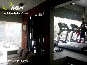 Rental Sound System supported by Quality Power Rey Fitness Seminar at Senopati Building, Jakarta, 21 March 2017.