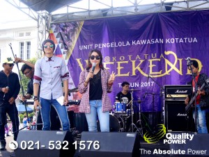 Rental Sound System supported by Quality Power Weekend at Kota Tua Jakarta, 20 August 2017.