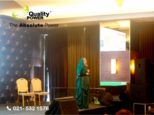 Rental sound system supported by Quality Power Jakarta Nutriton Club Sharing at Baywalk Sudirman Jakarta, 19 January 2017.